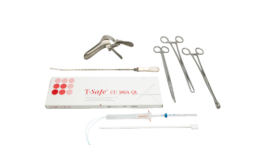 Inhoud RVS IUD pakket instrumenten